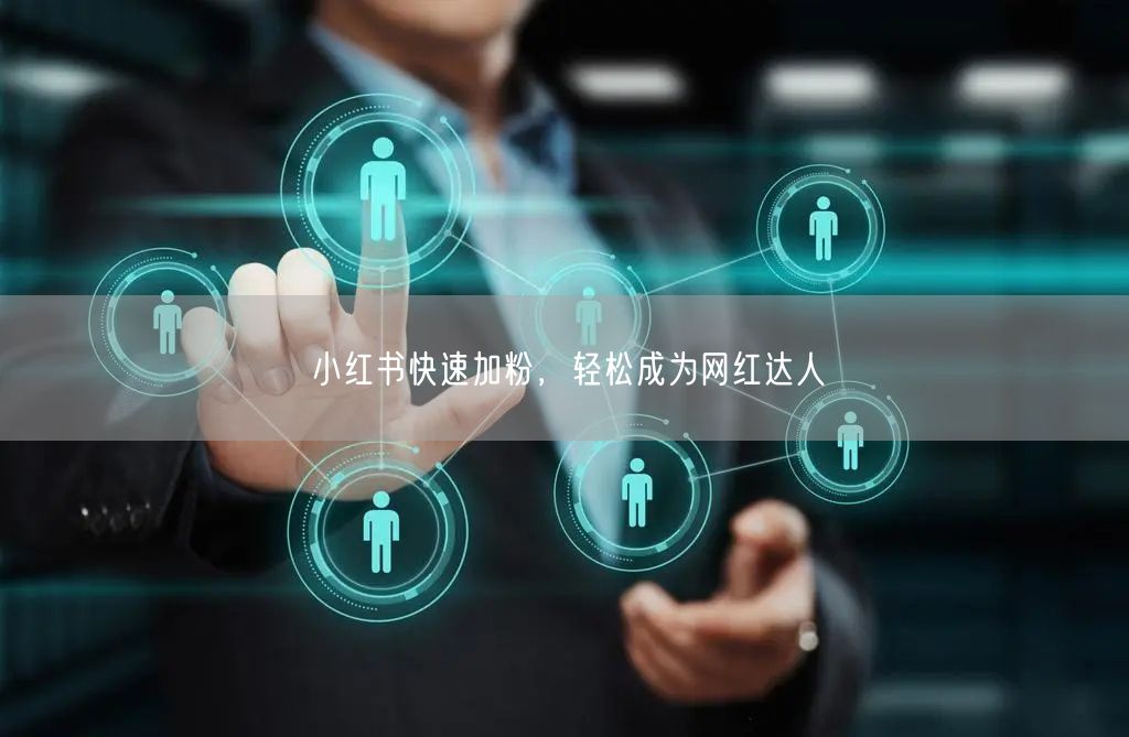 小红书快速加粉，轻松成为网红达人