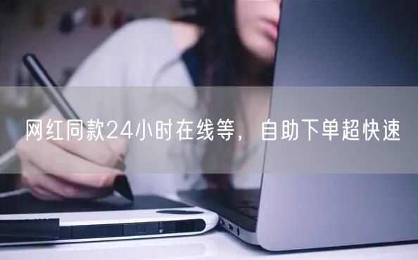 网红同款24小时在线等，自助下单超快速