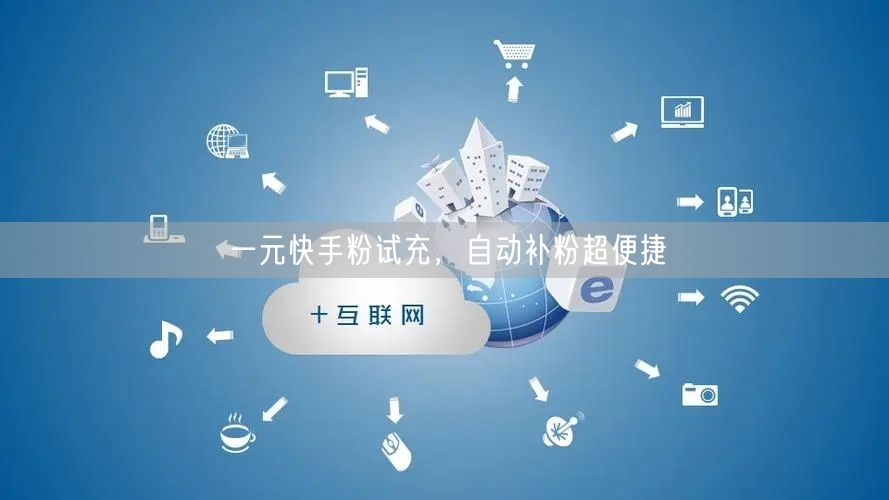 一元快手粉试充，自动补粉超便捷