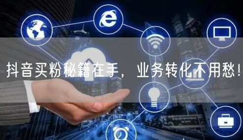 抖音买粉秘籍在手，业务转化不用愁！