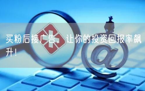 买粉后接广告，让你的投资回报率飙升！