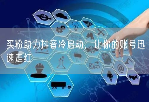 买粉助力抖音冷启动，让你的账号迅速走红