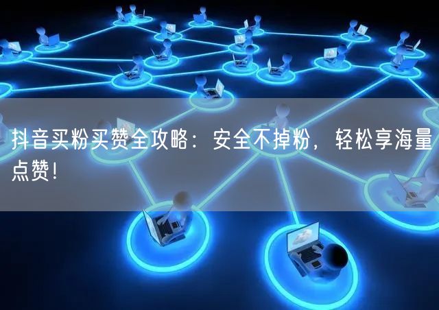 抖音买粉买赞全攻略：安全不掉粉，轻松享海量点赞！
