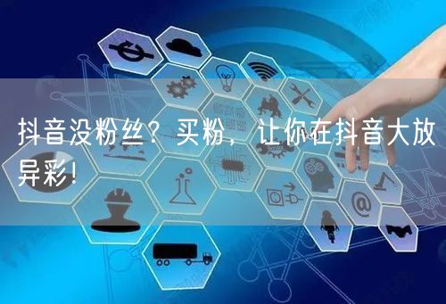抖音没粉丝？买粉，让你在抖音大放异彩！