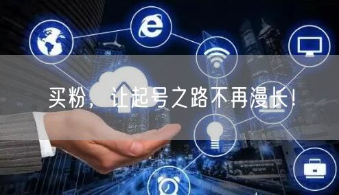 买粉，让起号之路不再漫长！
