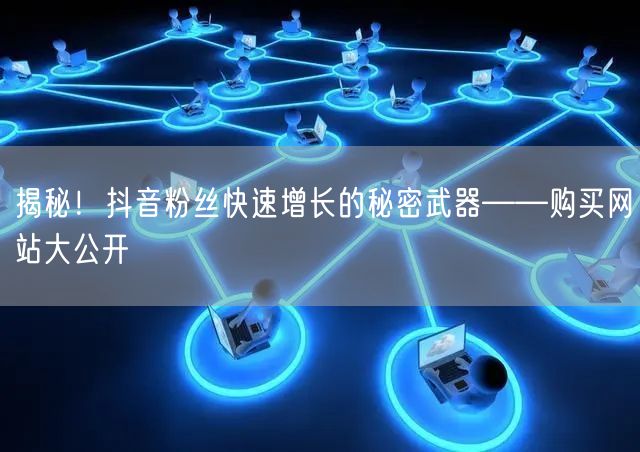 揭秘！抖音粉丝快速增长的秘密武器——购买网站大公开